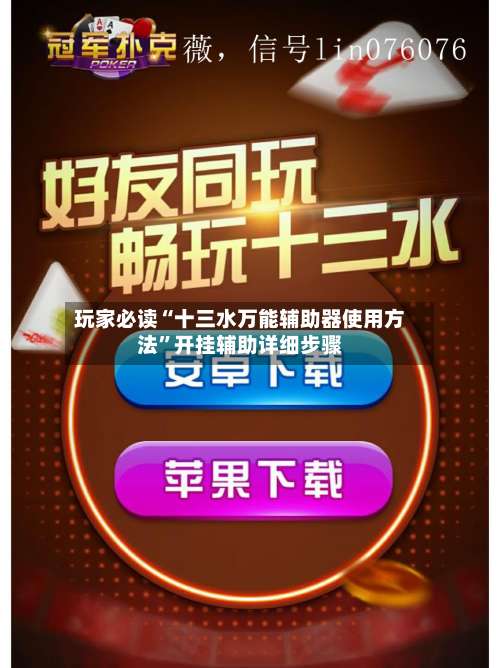 玩家必读“十三水万能辅助器使用方法	”开挂辅助详细步骤-第1张图片