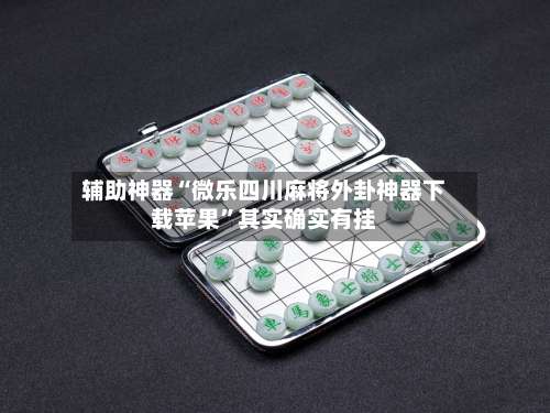 辅助神器“微乐四川麻将外卦神器下载苹果”其实确实有挂-第3张图片