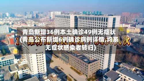 青岛新增36例本土确诊49例无症状(青岛公布新增6例确诊病例详情,均系无症状感染者转归)-第1张图片