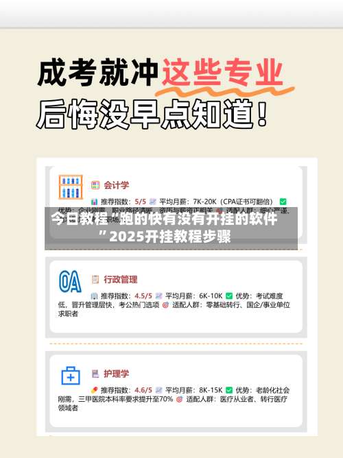 今日教程“跑的快有没有开挂的软件	”2025开挂教程步骤-第1张图片