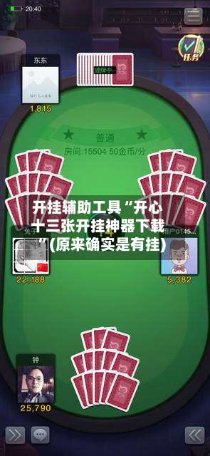 开挂辅助工具“开心十三张开挂神器下载	”(原来确实是有挂)-第1张图片