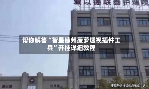 帮你解答“智星德州菠萝透视插件工具”开挂详细教程-第2张图片