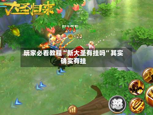 玩家必看教程“新大圣有挂吗	”其实确实有挂-第1张图片