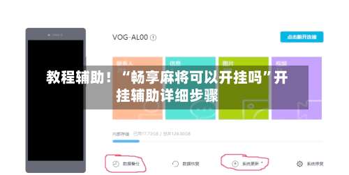 教程辅助！“畅享麻将可以开挂吗”开挂辅助详细步骤-第3张图片