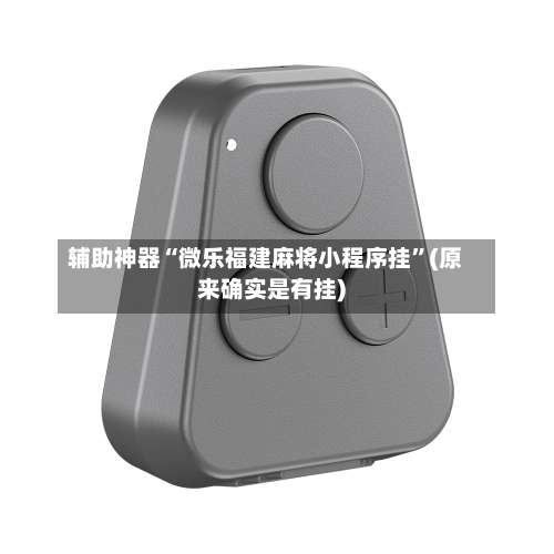 辅助神器“微乐福建麻将小程序挂”(原来确实是有挂)-第1张图片