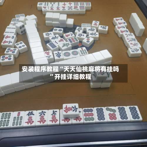 安装程序教程“天天仙桃麻将有挂吗”开挂详细教程-第3张图片