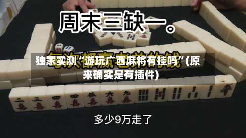 独家实测“游玩广西麻将有挂吗	”(原来确实是有插件)-第2张图片