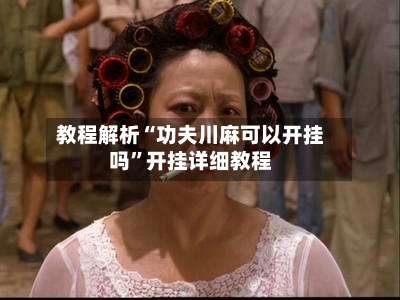 教程解析“功夫川麻可以开挂吗”开挂详细教程-第2张图片