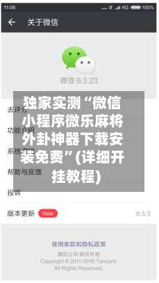 独家实测“微信小程序微乐麻将外卦神器下载安装免费	”(详细开挂教程)-第2张图片