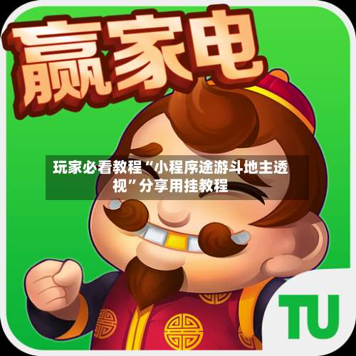 玩家必看教程“小程序途游斗地主透视”分享用挂教程-第3张图片