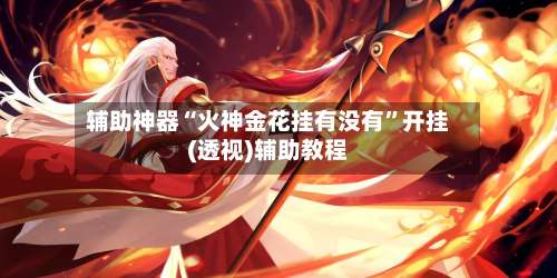 辅助神器“火神金花挂有没有”开挂(透视)辅助教程-第1张图片