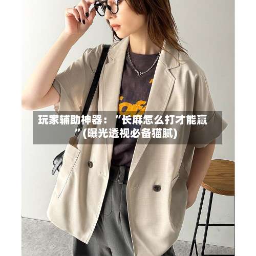 玩家辅助神器：“长麻怎么打才能赢”(曝光透视必备猫腻)-第2张图片