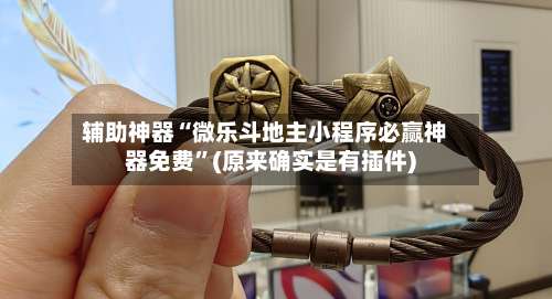 辅助神器“微乐斗地主小程序必赢神器免费	”(原来确实是有插件)-第2张图片