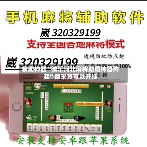 辅助神器“微乐河北麻将助赢神器购买”原来真可以开挂-第3张图片