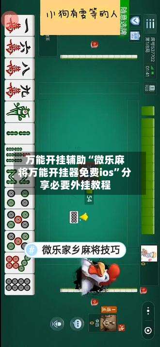 万能开挂辅助“微乐麻将万能开挂器免费ios	”分享必要外挂教程-第2张图片