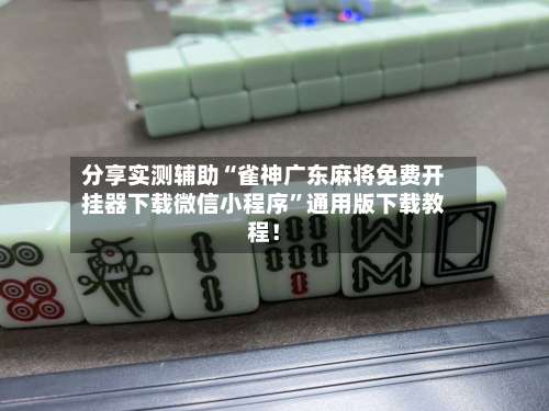 分享实测辅助“雀神广东麻将免费开挂器下载微信小程序”通用版下载教程！-第2张图片