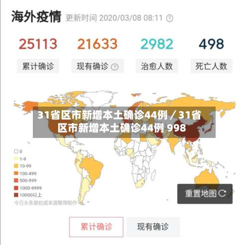 31省区市新增本土确诊44例／31省区市新增本土确诊44例 998-第3张图片