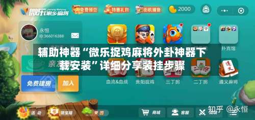辅助神器“微乐捉鸡麻将外卦神器下载安装	”详细分享装挂步骤-第2张图片