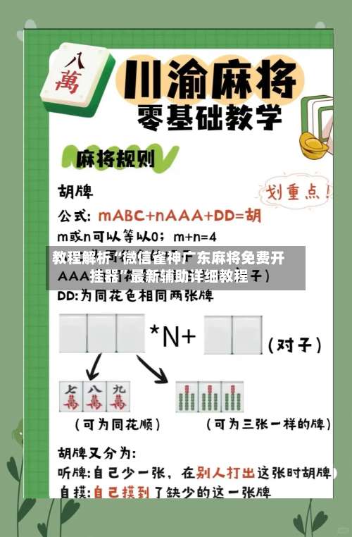 教程解析“微信雀神广东麻将免费开挂器”最新辅助详细教程-第1张图片