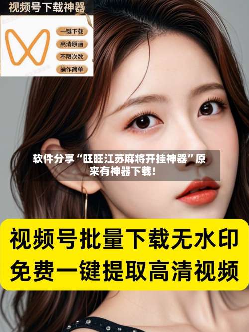 软件分享“旺旺江苏麻将开挂神器”原来有神器下载!-第2张图片