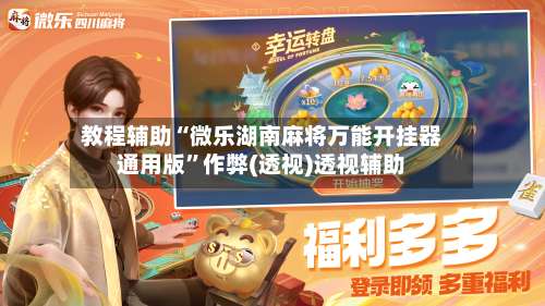 教程辅助“微乐湖南麻将万能开挂器通用版”作弊(透视)透视辅助-第3张图片
