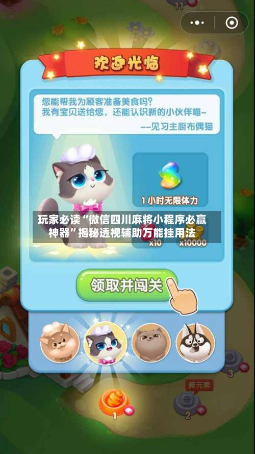 玩家必读“微信四川麻将小程序必赢神器”揭秘透视辅助万能挂用法-第2张图片