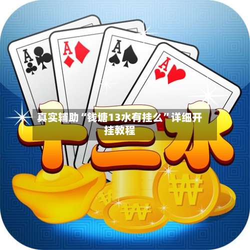 真实辅助“钱塘13水有挂么”详细开挂教程-第3张图片