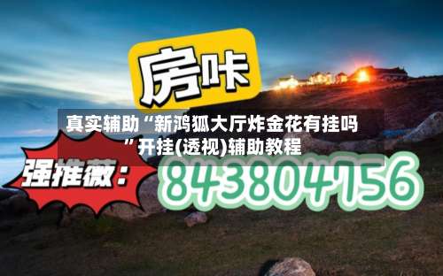 真实辅助“新鸿狐大厅炸金花有挂吗	”开挂(透视)辅助教程-第2张图片