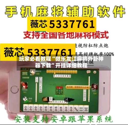 玩家必看教程“微乐龙江麻将外卦神器下载	”开挂详细教程-第1张图片