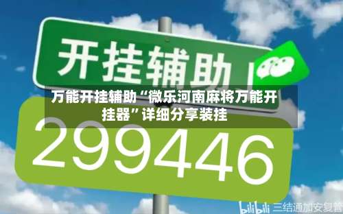 万能开挂辅助“微乐河南麻将万能开挂器”详细分享装挂-第2张图片