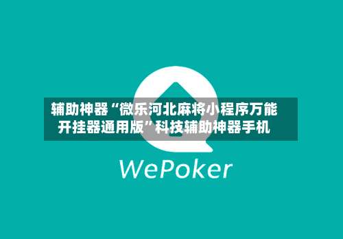 辅助神器“微乐河北麻将小程序万能开挂器通用版”科技辅助神器手机-第1张图片