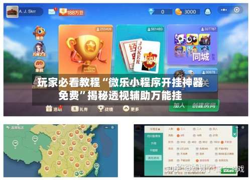 玩家必看教程“微乐小程序开挂神器免费”揭秘透视辅助万能挂-第2张图片