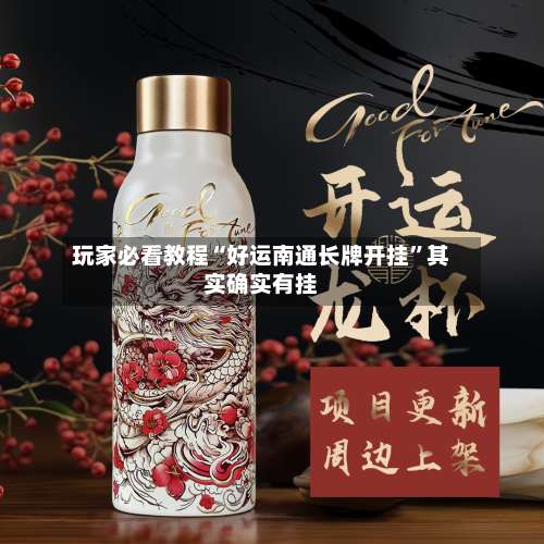 玩家必看教程“好运南通长牌开挂”其实确实有挂-第3张图片