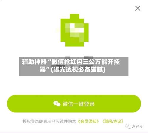 辅助神器“微信抢红包三公万能开挂器”(曝光透视必备猫腻)-第3张图片