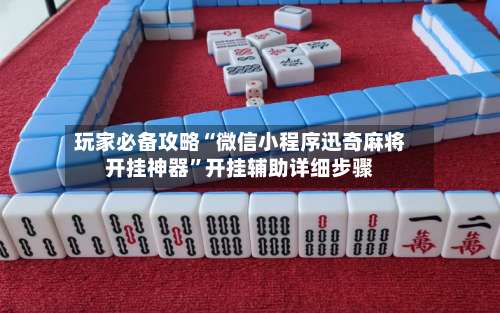 玩家必备攻略“微信小程序迅奇麻将开挂神器”开挂辅助详细步骤-第2张图片