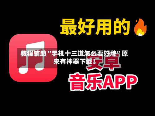 教程辅助“手机十三道怎么要好牌”原来有神器下载！-第1张图片