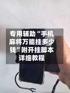 专用辅助“手机麻将万能挂多少钱”附开挂脚本详细教程-第3张图片
