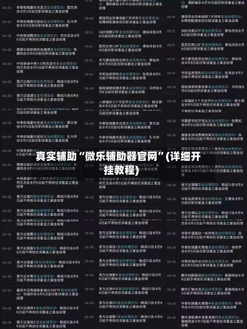 真实辅助“微乐辅助器官网”(详细开挂教程)-第2张图片