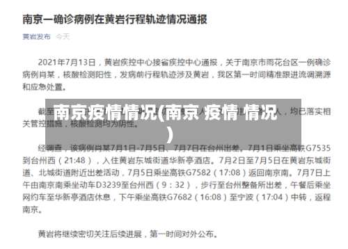 南京疫情情况(南京 疫情 情况)-第3张图片