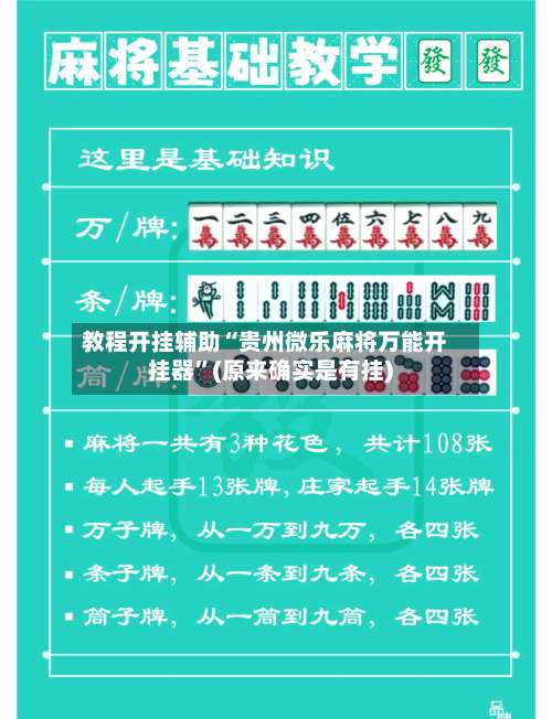 教程开挂辅助“贵州微乐麻将万能开挂器	”(原来确实是有挂)-第2张图片