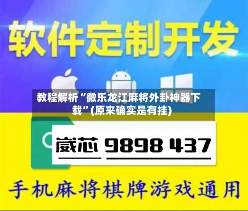 教程解析“微乐龙江麻将外卦神器下载	”(原来确实是有挂)-第1张图片