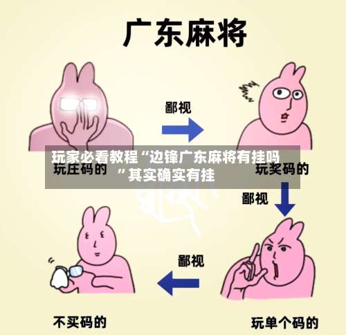 玩家必看教程“边锋广东麻将有挂吗”其实确实有挂-第1张图片