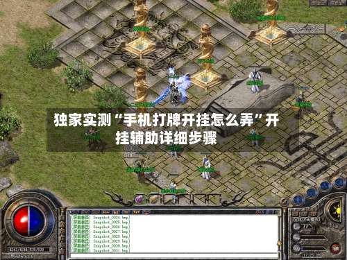 独家实测“手机打牌开挂怎么弄	”开挂辅助详细步骤-第1张图片