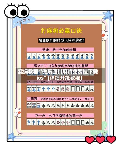 实操教程“微乐四川麻将免费挂下载ios”(详细开挂教程)-第2张图片