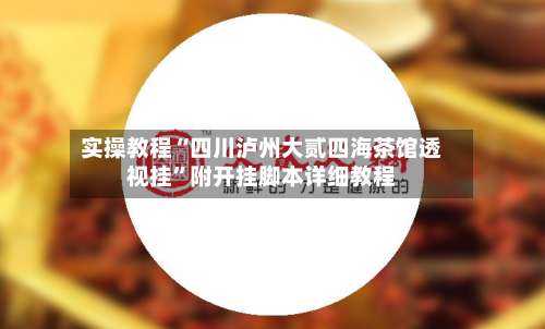 实操教程“四川泸州大贰四海茶馆透视挂”附开挂脚本详细教程-第1张图片