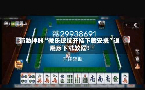 辅助神器“微乐挖坑开挂下载安装	”通用版下载教程！-第3张图片