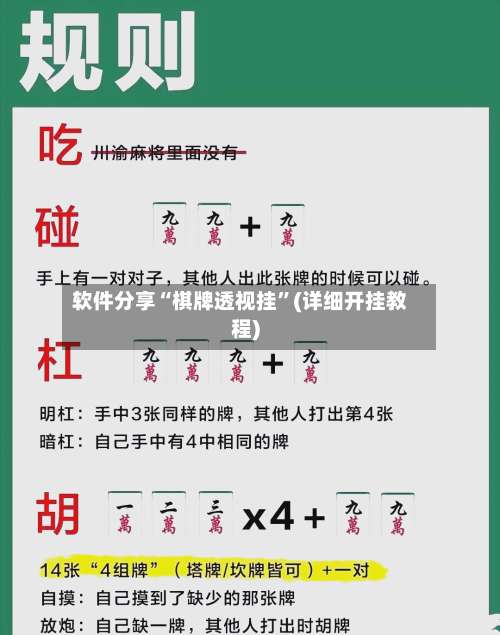 软件分享“棋牌透视挂”(详细开挂教程)-第1张图片