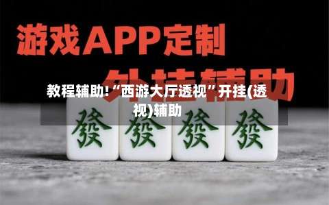 教程辅助!“西游大厅透视”开挂(透视)辅助-第3张图片