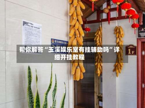 帮你解答“玉溪娱乐室有挂辅助吗”详细开挂教程-第1张图片