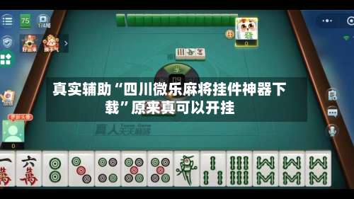 真实辅助“四川微乐麻将挂件神器下载”原来真可以开挂-第2张图片